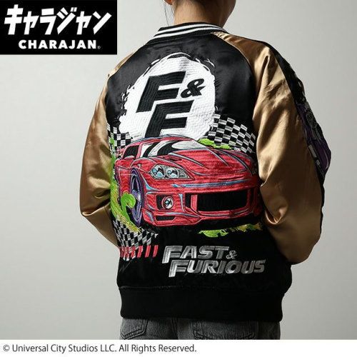 丸眞 マルシン スカジャン 3 L ワイルドスピード スピードレースカー 男女兼用 キャラクター