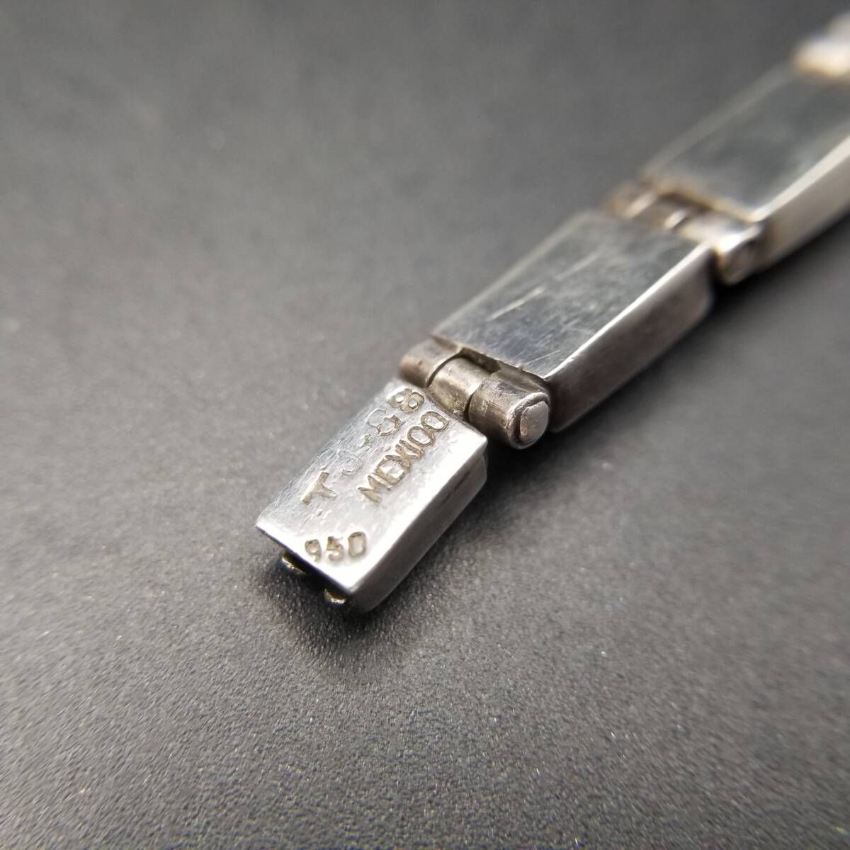 メキシコ 950 シルバー ソーダライト レクタングルチェーン 