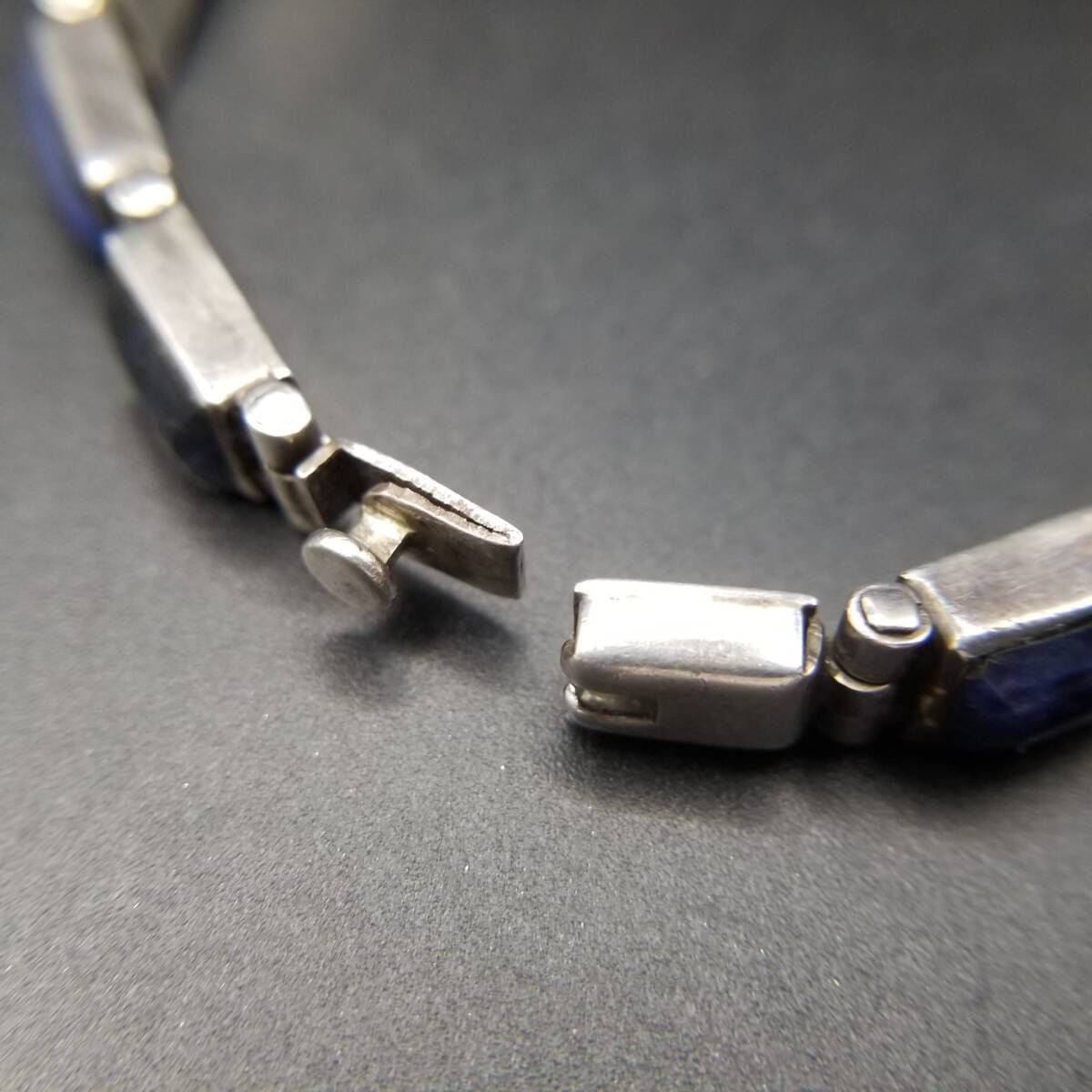 メキシコ製 ヴィンテージ ソーダライト ブレスレット シルバー925 Mens