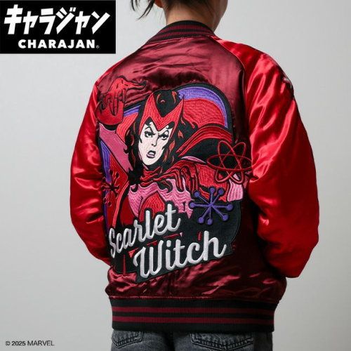 丸眞 マルシン スカジャン L スカーレットウィッチ ヒーローバイブス 男女兼用 キャラクター