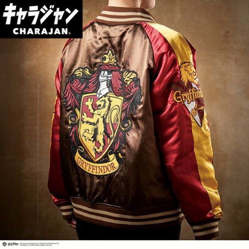 丸眞 マルシン スカジャン L ハリー ポッター グリフィンドールエンブレム 男女兼用 キャラクター