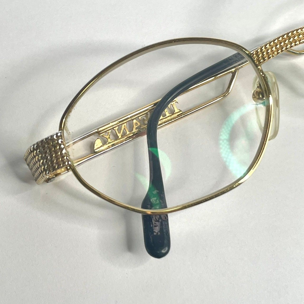 ティファニー　ヴィンテージメガネ Tiffany & Co. - TIFFANY LUNETTS ヴィンテージ 眼鏡 フレーム