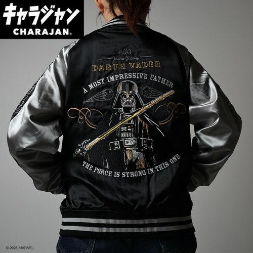 丸眞 マルシン スカジャン L スター ウォーズ ダースベイダー ゴールドストロング 男女兼用 キャラクター