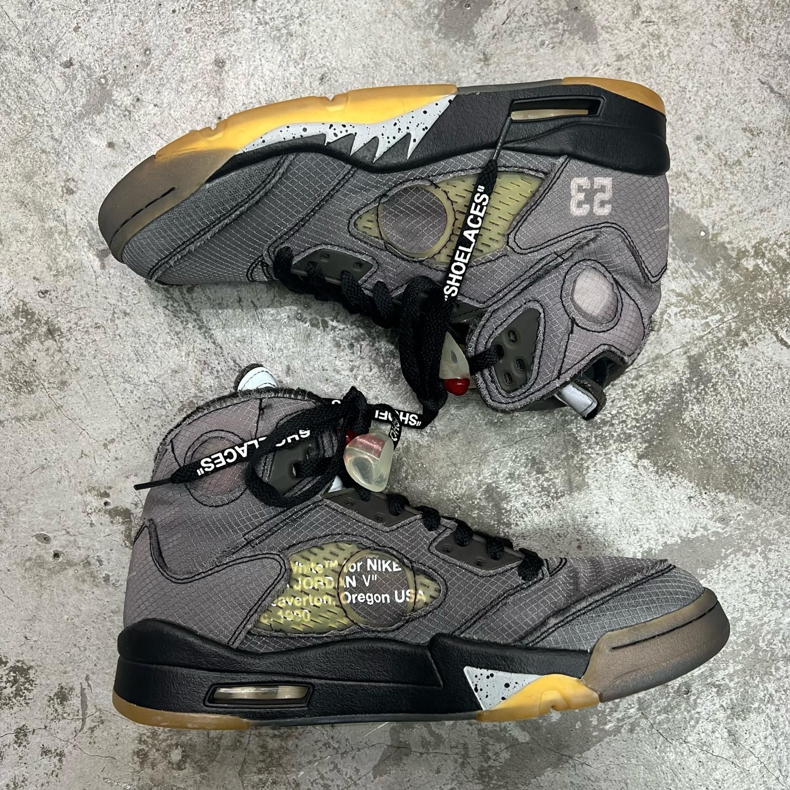 NIKE × OFF-WHITE Air Jordan 5 ジョーダン5 スニーカー ナイキ × オフ 