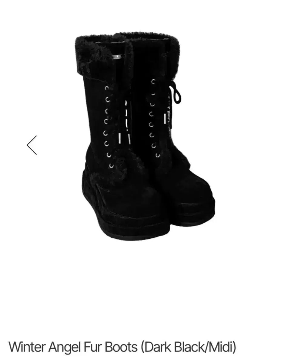 ルルソウル ミディ ブラック ブーツ