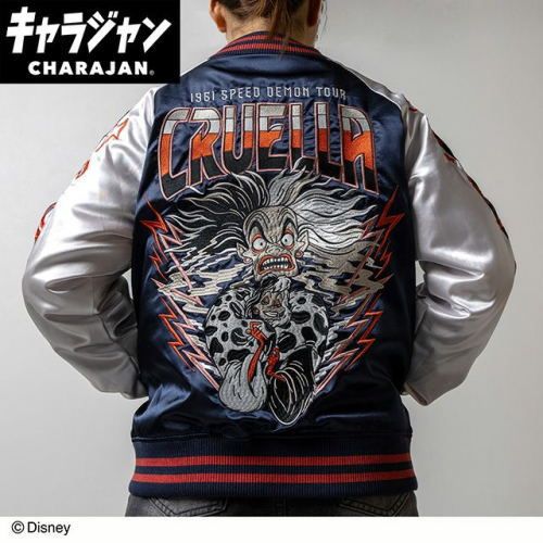 丸眞 マルシン スカジャン L ディズニーヴィランズ サンダーフォン 男女兼用 キャラクター