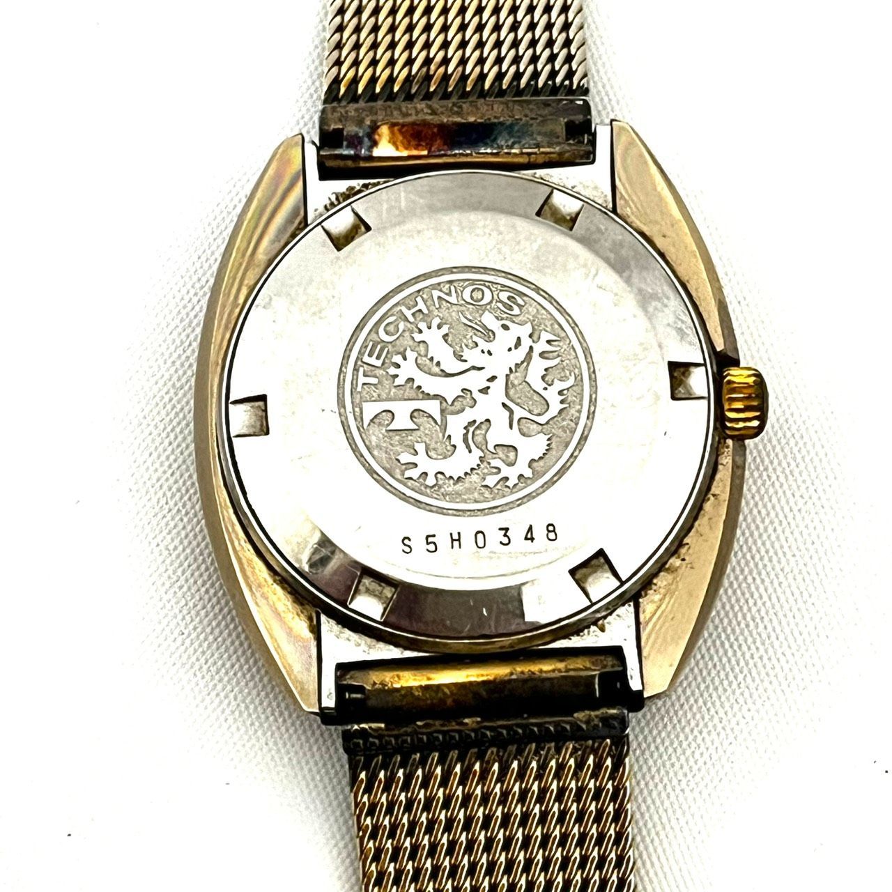 TECHNOS TIGER BORAZON デイト 自動巻 腕時計 - メルカリ