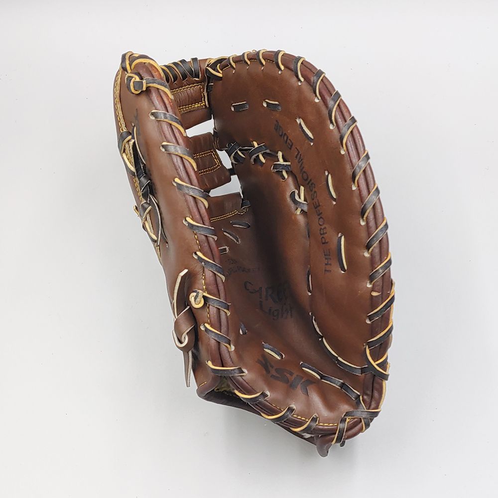 クリーニング済み】 SSK 軟式用 ファーストミット 型付け済み