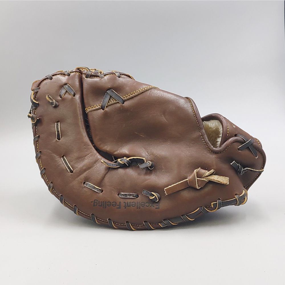 クリーニング済み】 SSK 軟式用 ファーストミット 型付け済み