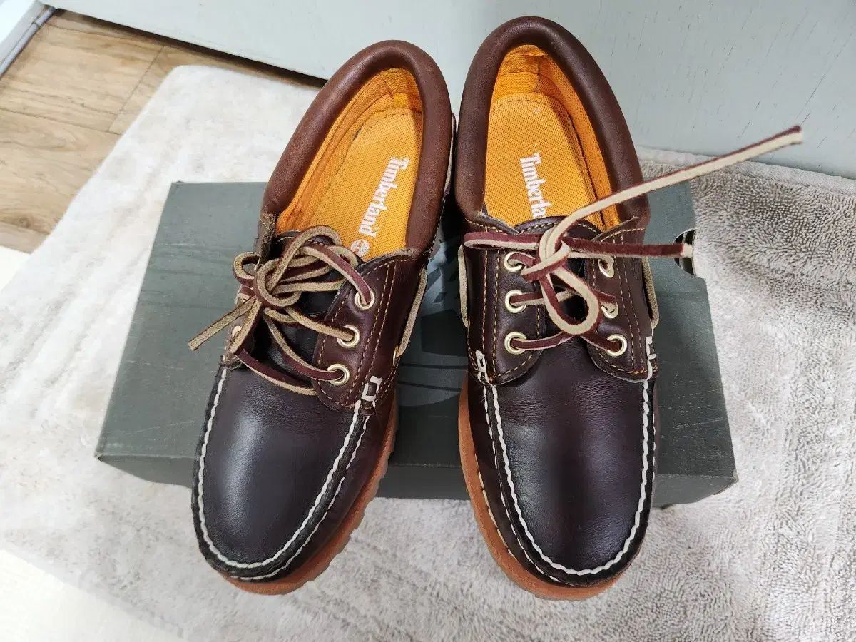 Timberland 3アイ ボート シューズ