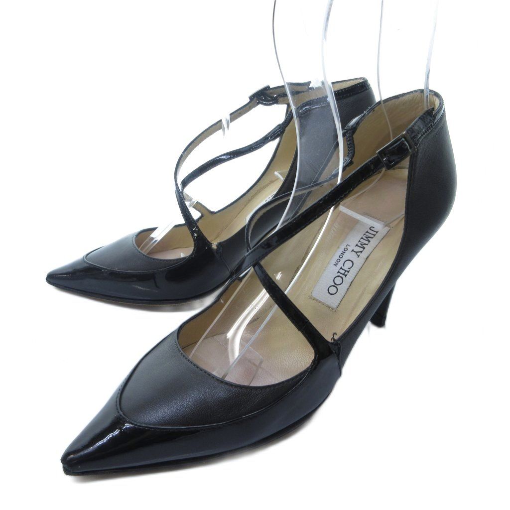 ジミーチュウ　JIMMY CHOO　パンプス　アンクルストラップ　新品 ジミーチュウ JIMMY CHOO パンプス アンクルストラップ 新品 ジミー