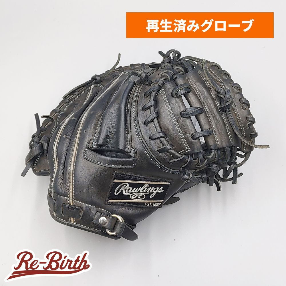 クリーニング済み ローリングス 少年軟式用 キャッチャーミット 型付け済み Rawlings グラブ NI 144