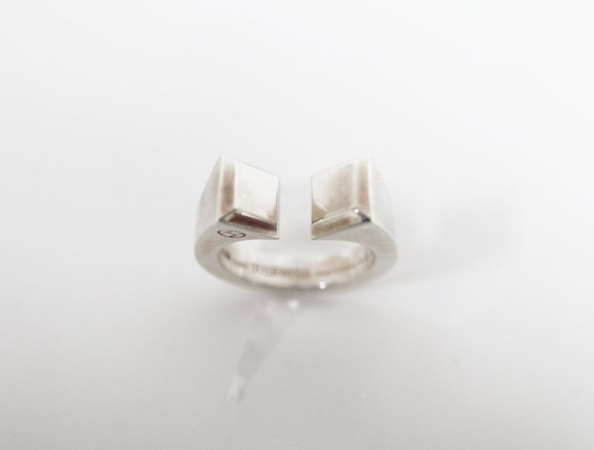 エルメス HERMES クルード フォルジュ GM シルバー 925 サイズ 55 ユニセックス ジュエリー