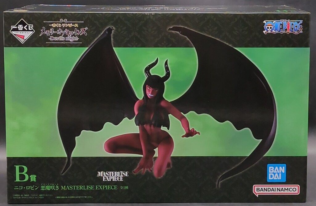 一番くじ　ワンピース　メモリーオブヒロインズ　B賞 ニコ・ロビン　悪魔咲き BANDAI SPIRITS 一番くじ ワンピース メモリーオブヒロインズ -Devil's