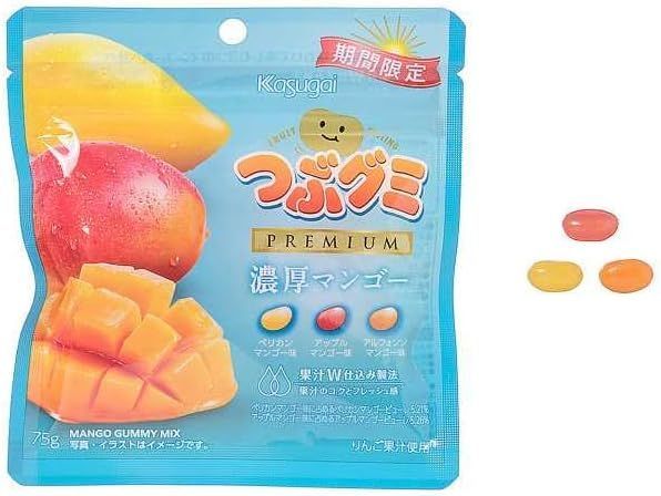 つぶグミプレミアム 濃厚マンゴー 75g×6袋 期間限定 - メルカリ
