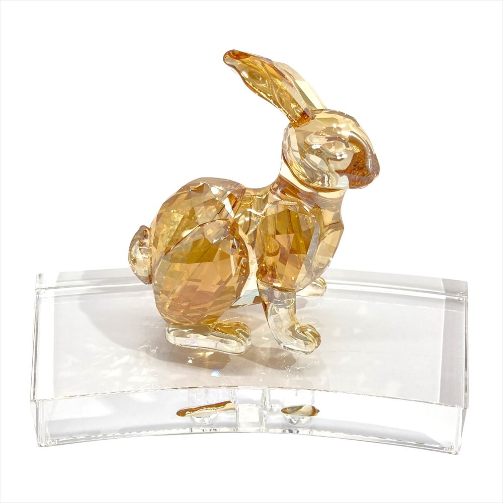 スワロフスキー SWAROVSKI 十二支 ゾディアック ラビット オブジェ 置物 5374951 クリア 卯年 兎 うさぎ