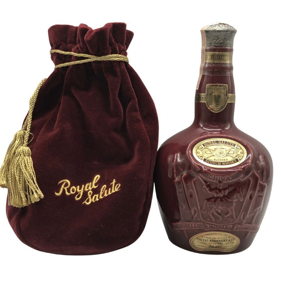 シーバス ロイヤルサルート 21年 赤陶器 700ml 未開栓 - メルカリ