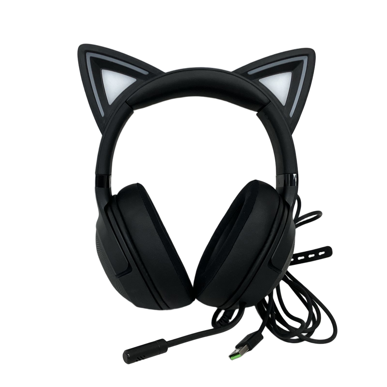 Razer setto 中古 Razer レイザー Kraken V2 Kitty RZ04-0473 有線ゲーミング ヘッド