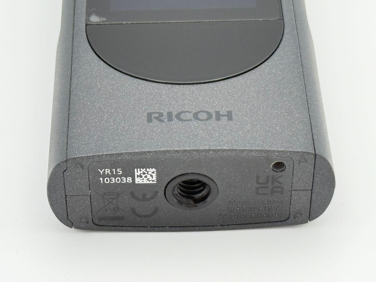 極上美品】RICOH THETA X リコー シータ 360度カメラ メタリックグレー