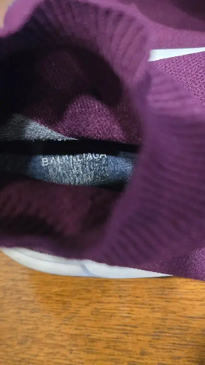  バレンシアガ スピードトレーナー バーガンディ スニーカー 靴