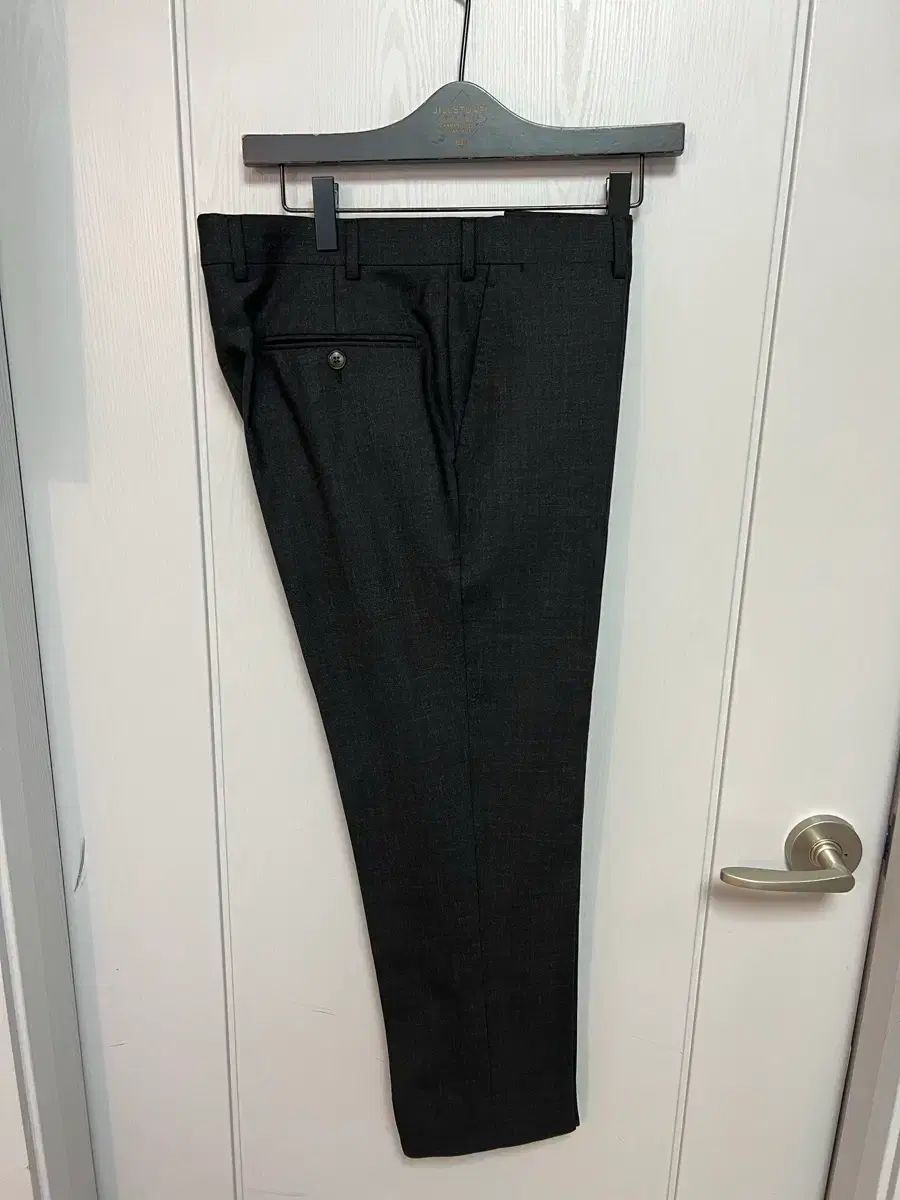 SUITSUPPLY DARKGREY WOOL TROUSERS