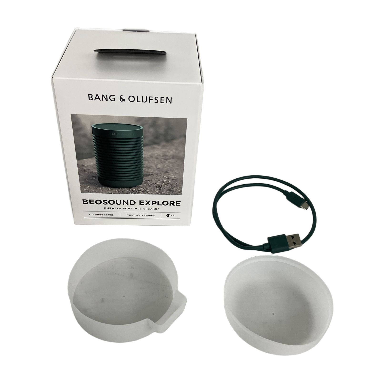 Bang - Olufsen Beosound Explore Bluetooth ポータブル スピーカー 防塵防水 IP 67 B-O