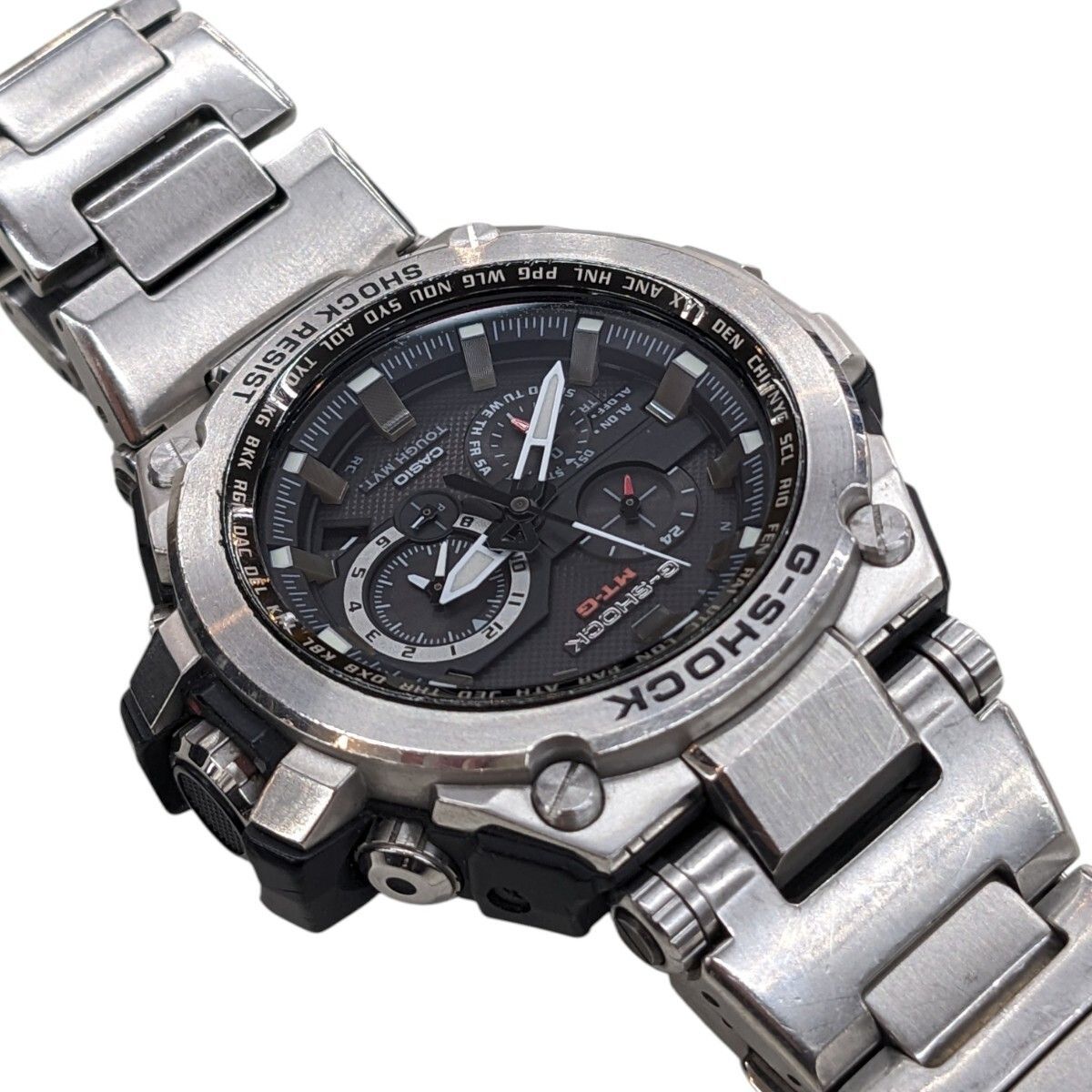 65 CASIO G-SHOCK MTG-S 1000 D-1 AJF カシオ 腕時計 ステンレス デイト 電波ソーラー タフソーラ アナログ