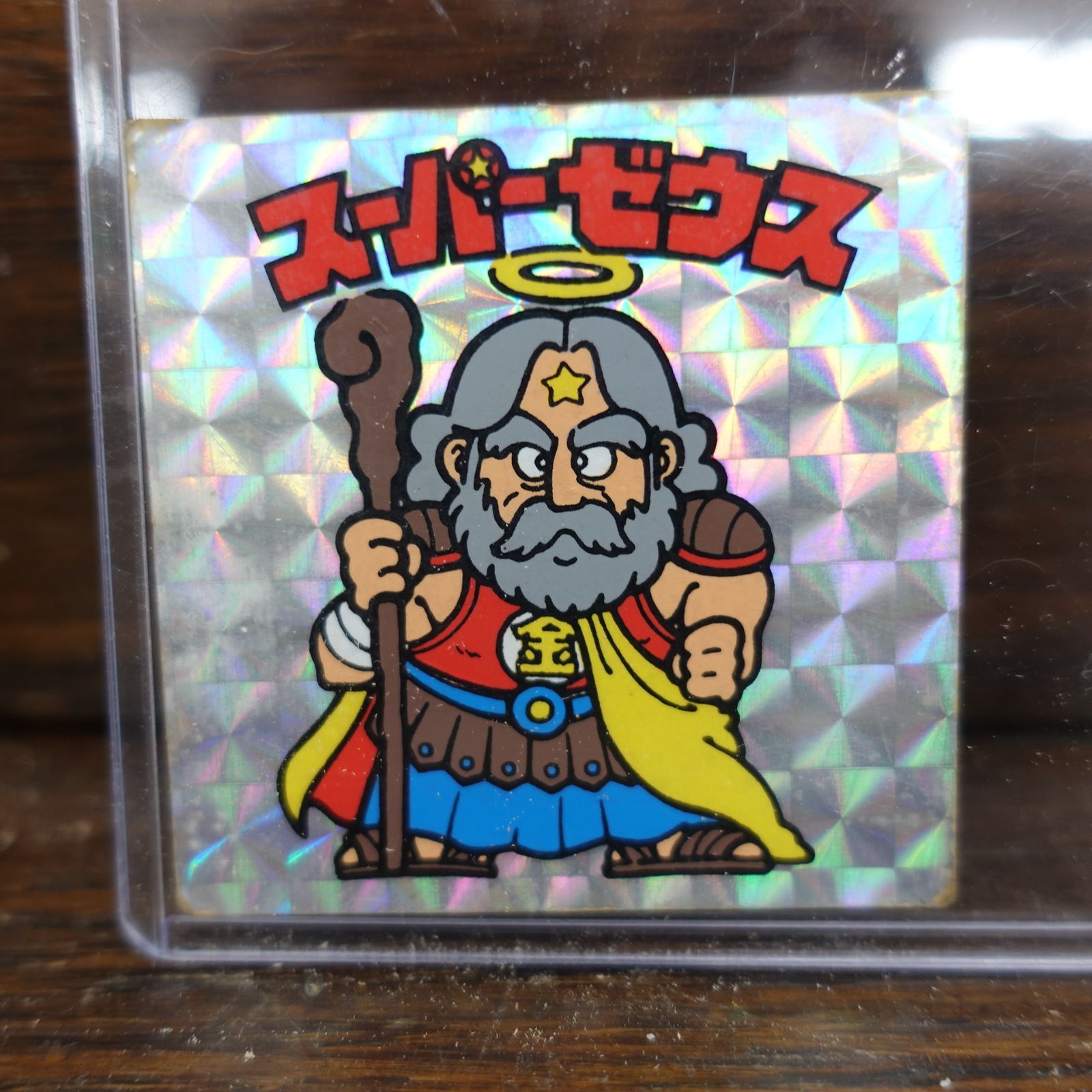 匿名配送　7枚　ビックリマンシール　パチシール　聖フェニックス　スーパーゼウス 昭和レトロ ビックリマンシール スーパーゼウス 聖フェニックス サタン