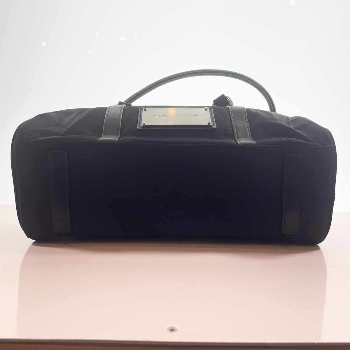 マーティン キム Matin Kim SPORTY TOTE BAG IN BLACK スポーティ