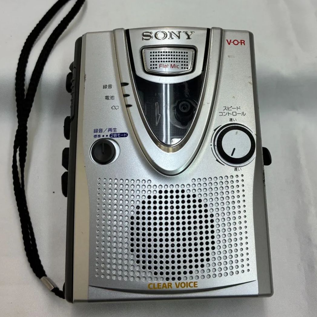N【中古・通電確認済み】ソニー クリアボイス TCM-400 動作品 カセット