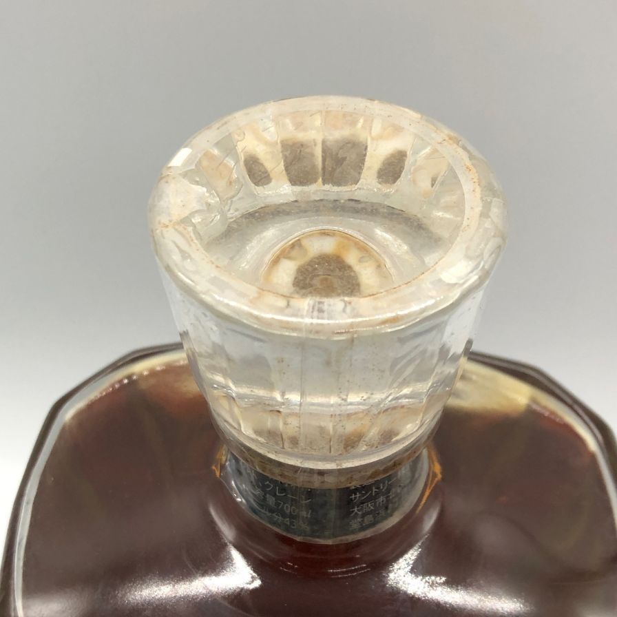 東京都限定◇サントリー クレスト 12年 向獅子マーク 700ml【L0