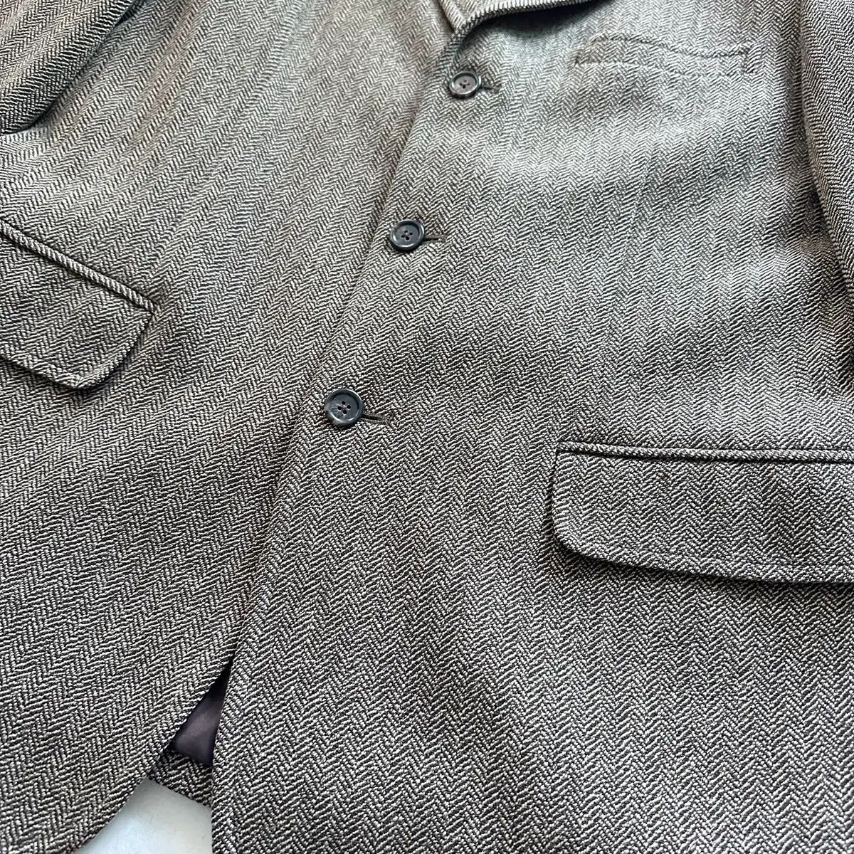 90s ポロラルフローレン ヘリンボーン ツイード 3ボタン ジャケット