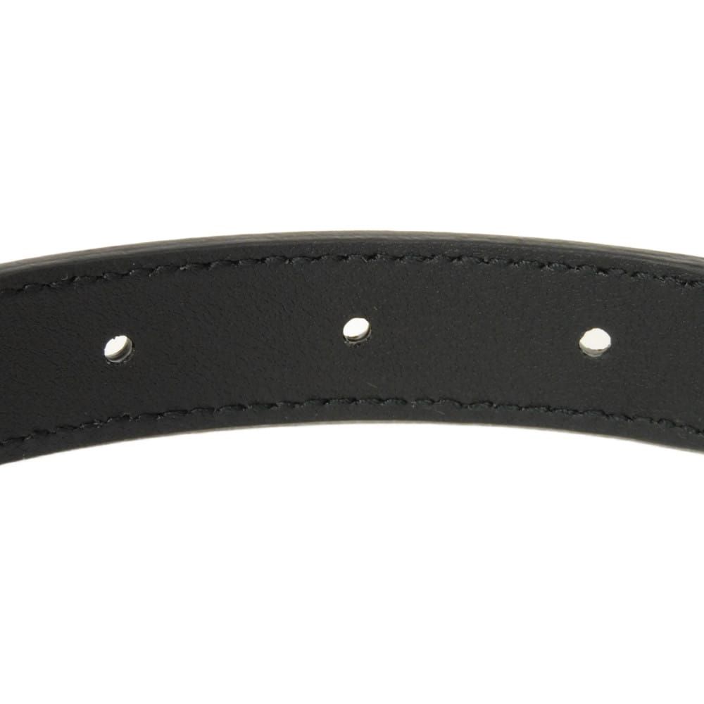 GUCCI グッチ GGマーモント スリム 20MM ダブルG エボニー ブラック 65