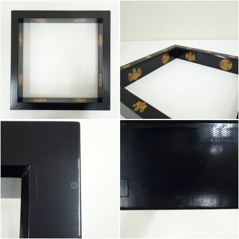 春象造 高台寺蒔絵炉縁（共箱） 茶道具 茶道 おしゃれ ろぶち 茶室