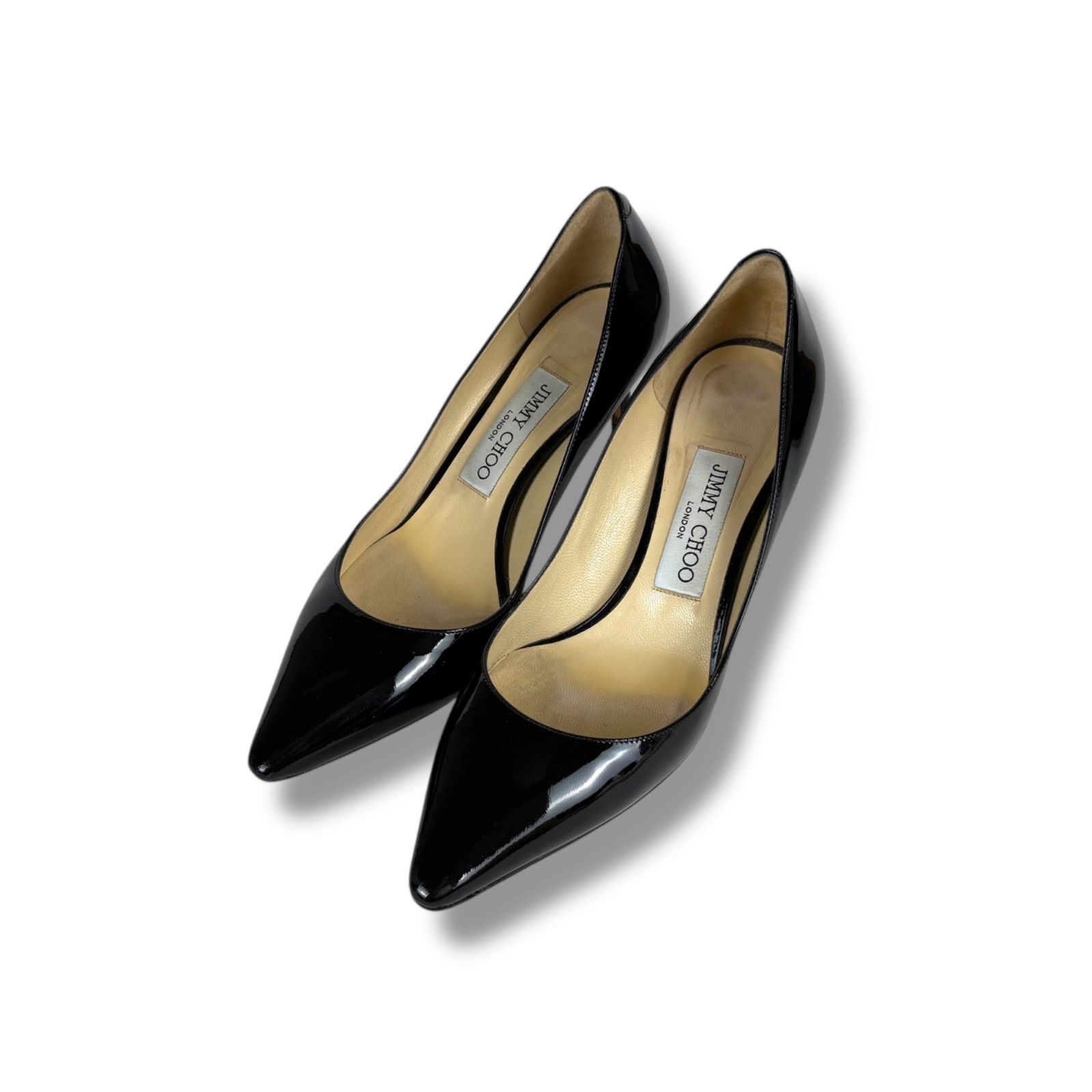 JIMMY CHOO ジミーチュウ ROMY60 パンプス ハイヒール ブラック 黒