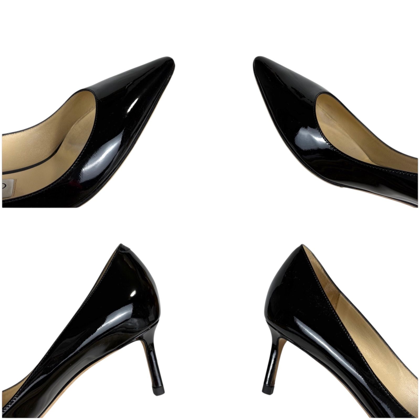 JIMMY CHOO ジミーチュウ ROMY60 パンプス ハイヒール ブラック 黒 