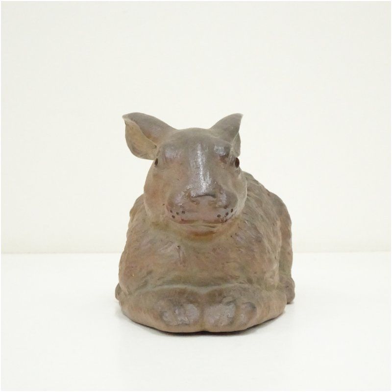 泰山窯 兎 うさぎ 龍 置物 備前焼(備前)｜売買されたオークション情報