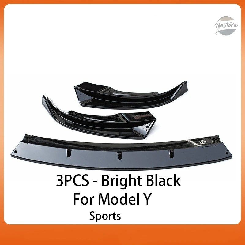 テスラ カバー リップ 外装 カスタム モデルy フロント バンパー 周囲 abs カスタムパーツ 部品 アクセサリー