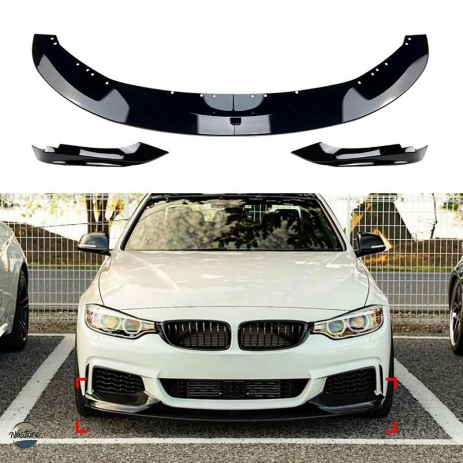 BMW f 32 カバー フロントバンパー スポイラー リップ スプリッター カスタムパーツ 部品 アクセサリー