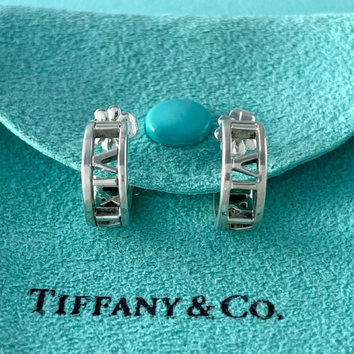 ティファニー オープン アトラス フープ ピアス 925 XW18fe - メルカリ