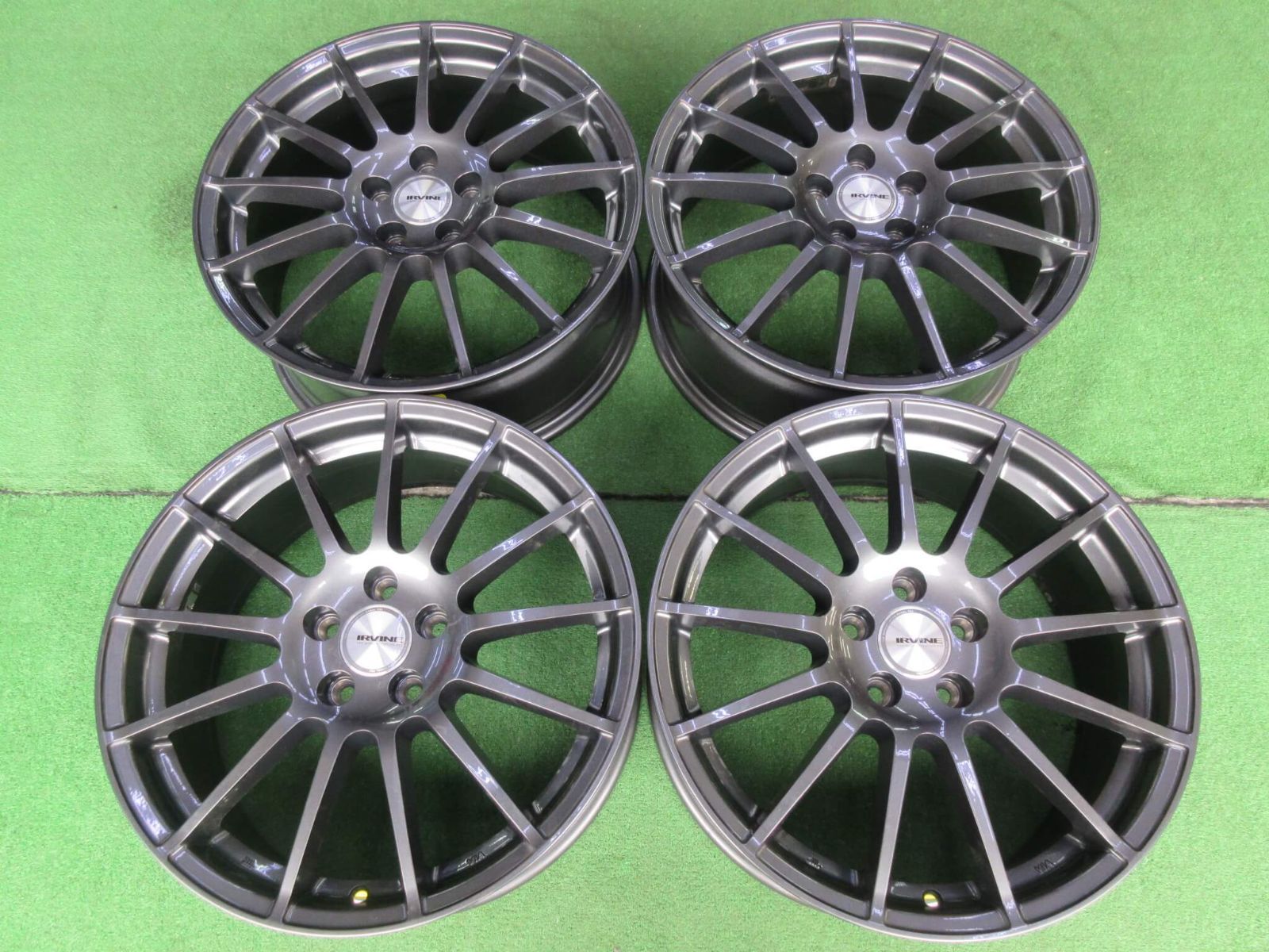 ボルボ用ホイール ウェッズ アーヴィンＦ０１ 7.5 J-18 5 H 1108 51 63.4パイ ＸＣ60 Ｖ90などに是非