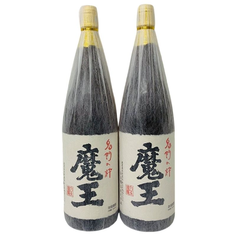 新品未開栓】魔王 1800ml 25度 2本セット 白玉醸造 - メルカリ