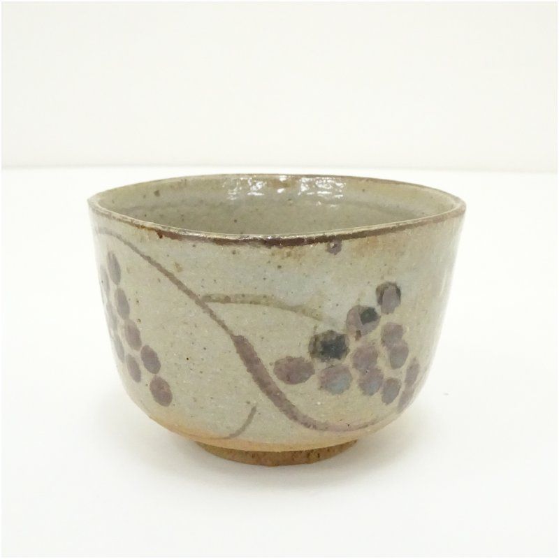 唐津焼 十二代 中里太郎右衛門窯造 絵唐津小茶碗 共箱 茶道 抹茶 おしゃれ 抹茶茶碗 抹茶碗 和食器 レトロ 茶器 骨董 茶わん 茶会 茶の湯