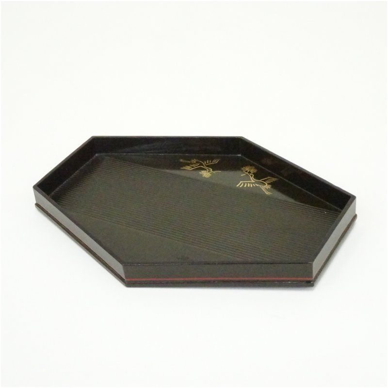 淡々斎好 独楽松喰鶴干菓子器 淡々斎花押有 茶器 おしゃれ かわいい 和菓子 アンティーク レトロ お茶 骨董 収納 来客 茶道 茶道具 ksk 冬