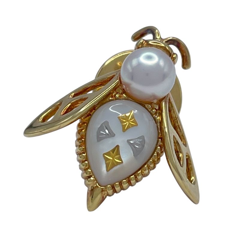 ミキモト ブローチ ゴールド K 18 ジュエリー