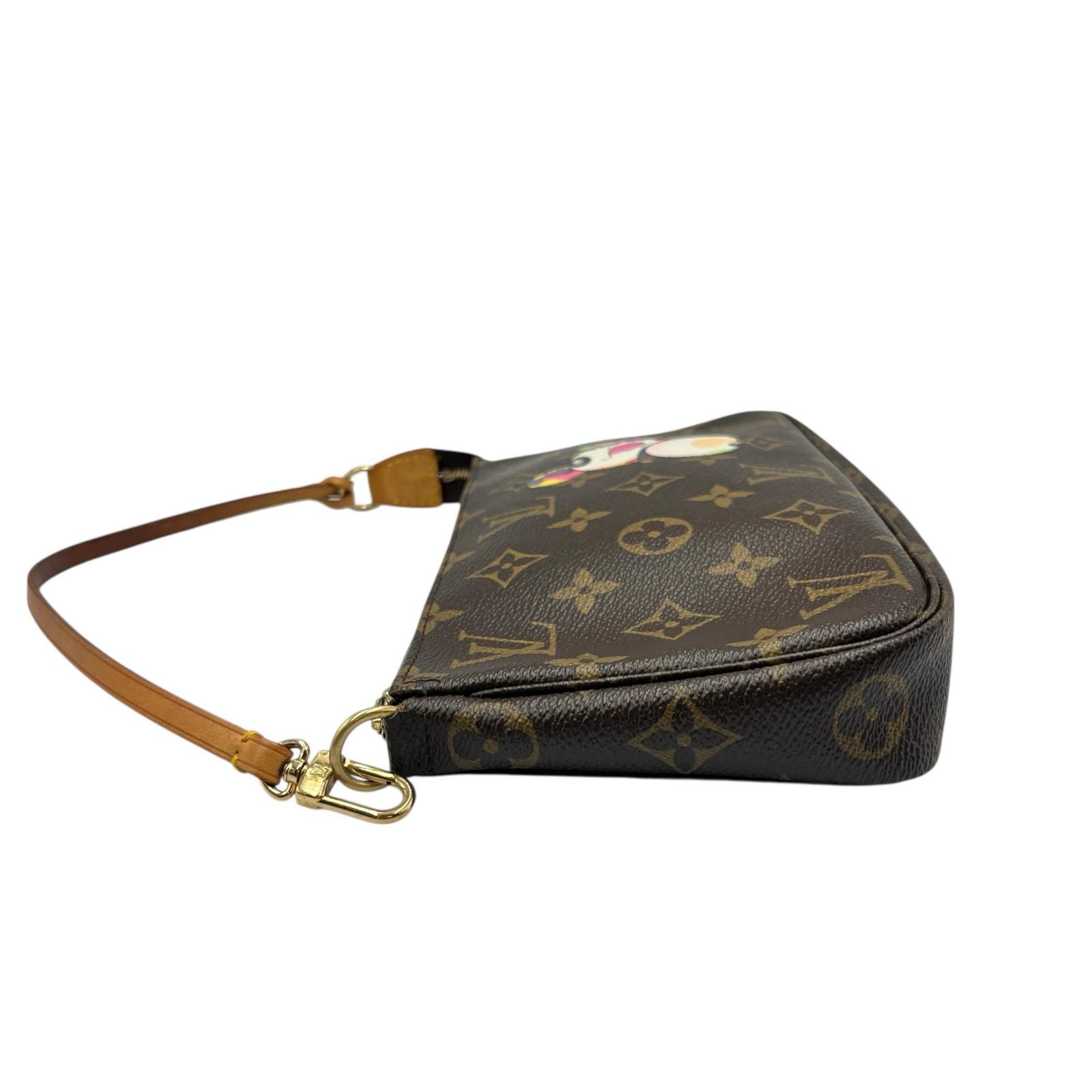 ルイヴィトン LOUIS VUITTON ポーチ ポシェット アクセソワール パンダ