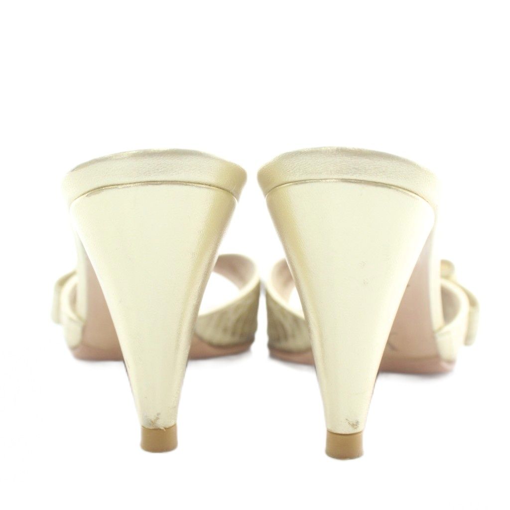 ルイヴィトン LOUIS VUITTON ミュール サンダル レザー オープントゥ