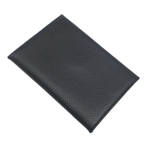 エルメス HERMES カードケース カルヴィ ヴォーエプソン ブラック