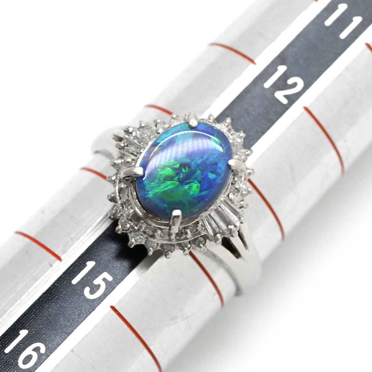 ダイヤモンドリング プラチナシルバー