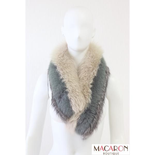 Rene フォックスファーストール マフラー FOX ルネ - メルカリ